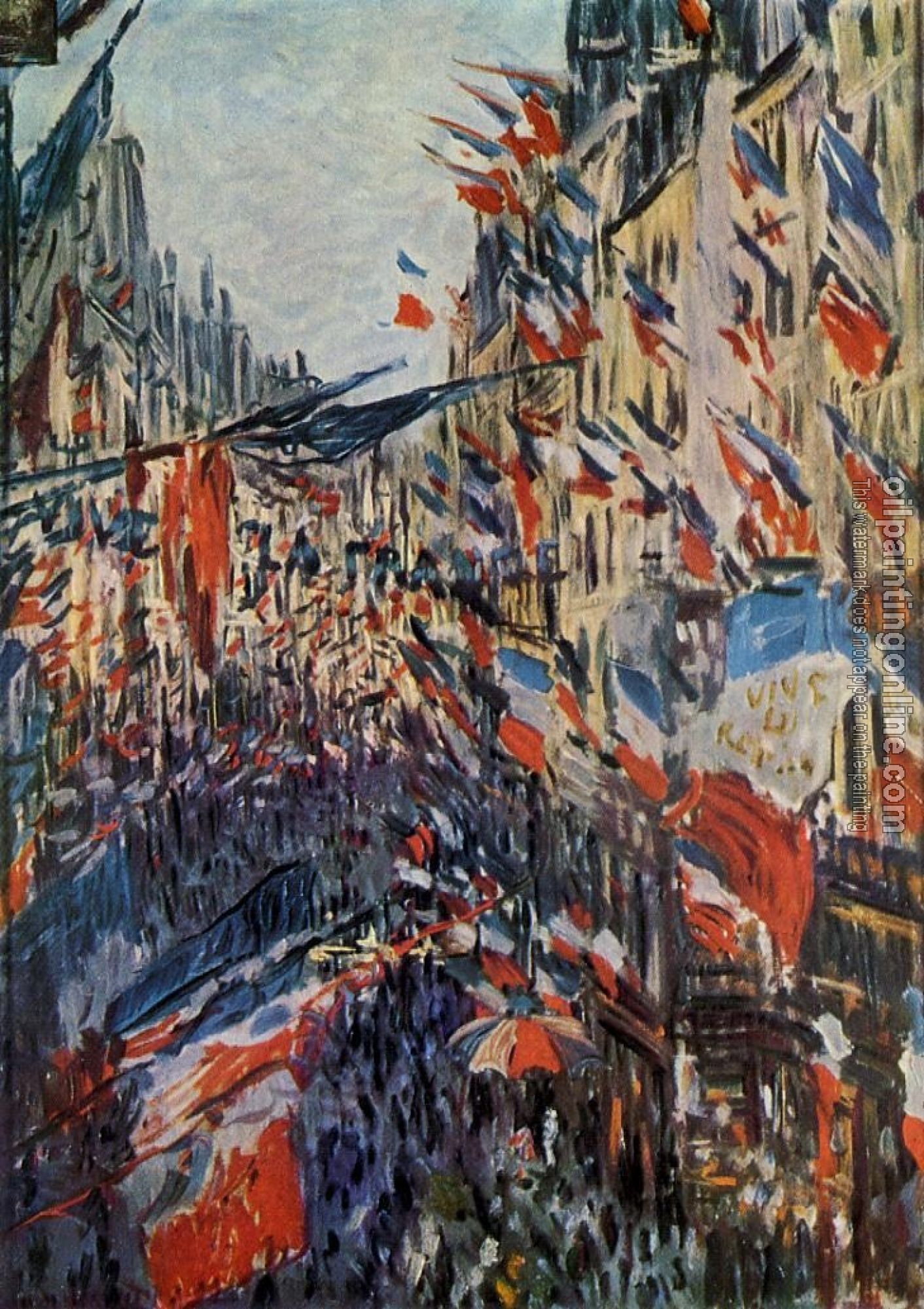 Monet, Claude Oscar - Rue Saint-Denis, 30th of June 1878